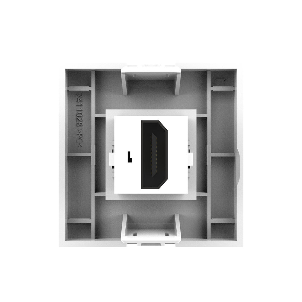 HDMI zásuvka - modul čierny