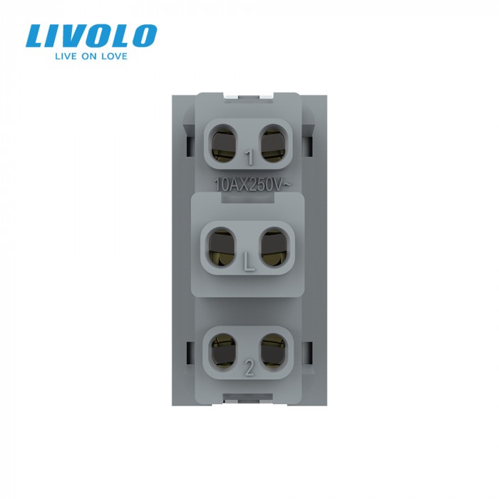 Polmodul mechanického vypínača č.6, biely