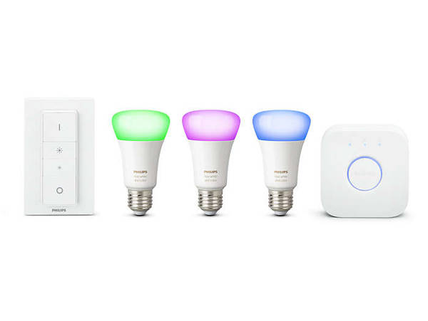 Philips HUE, štartovacia sada, 10W, E27 - Biela + RGB