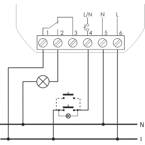 BIS-402 Impulzné relé do inštalačnej krabičky
