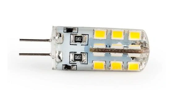 LED žiarovka 3,2W 6000K 12V DC SMD2835 G4