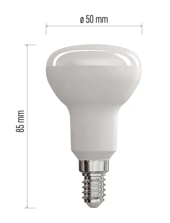 LED žiarovka Classic R50 6,5W E14 neutrálna biela