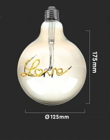 LED žiarovka 5W 110lm teplá biela