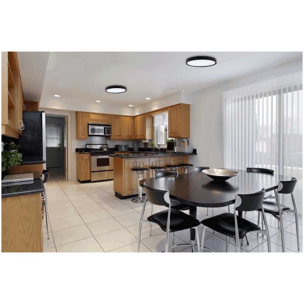 SAMER Black 32W NW 2560lm – Dekoratívne svietidlo LED