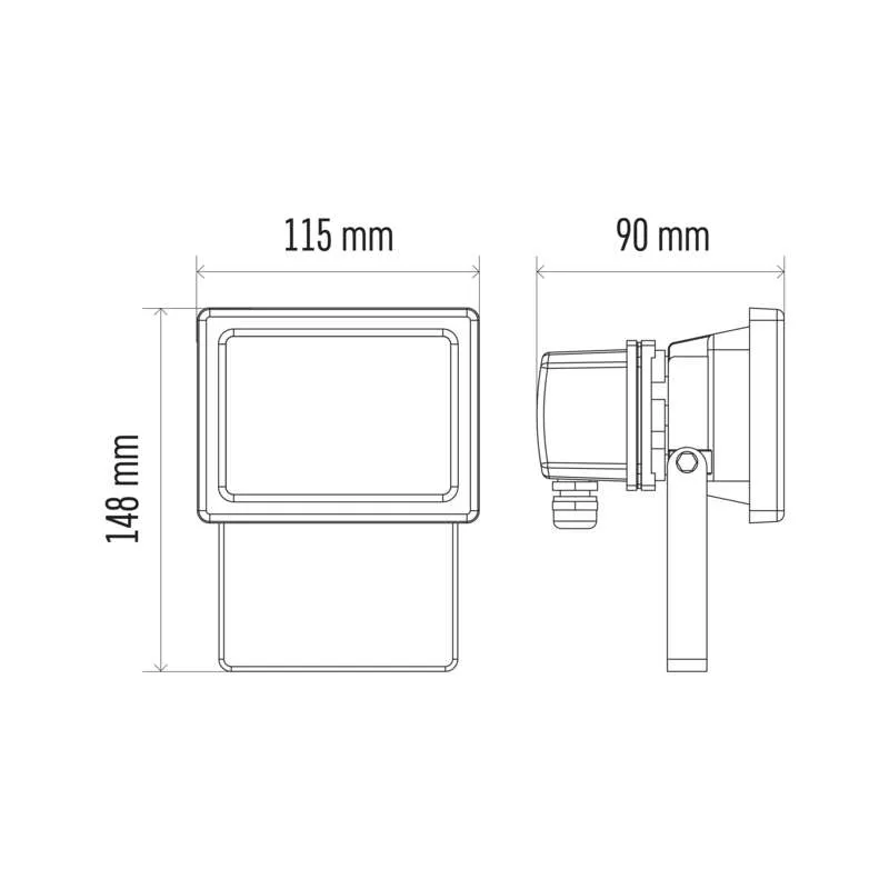 LED Reflektor PROFI, 10W - neutrálna biela