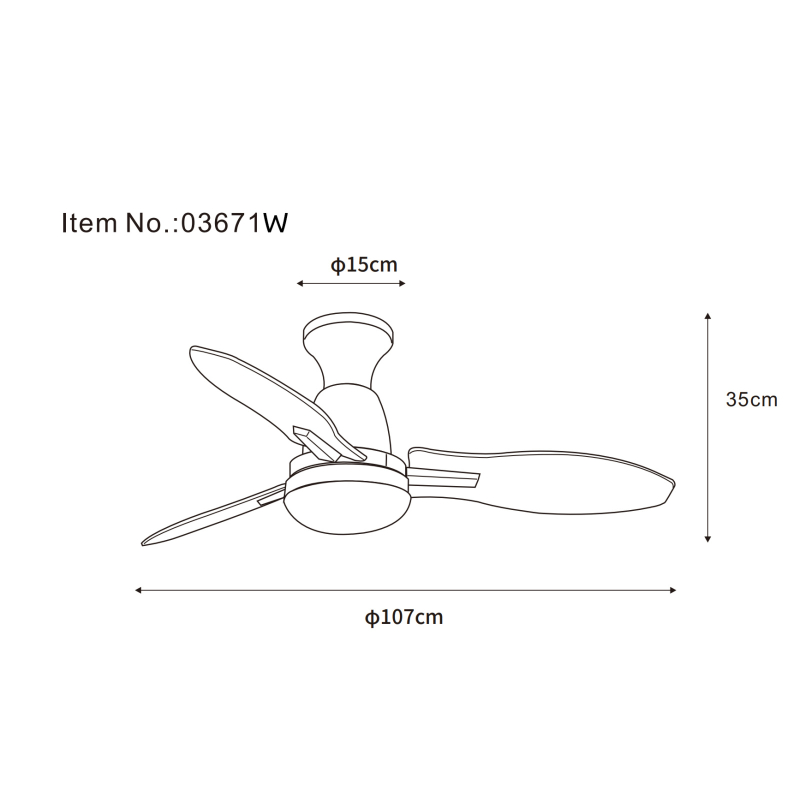 GLOBO GALE ventilátor