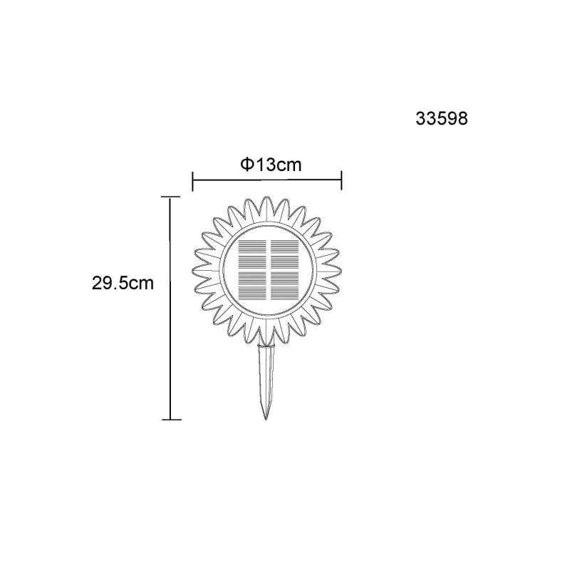 GLOBO SOLAR 33598 solárne svietidlo