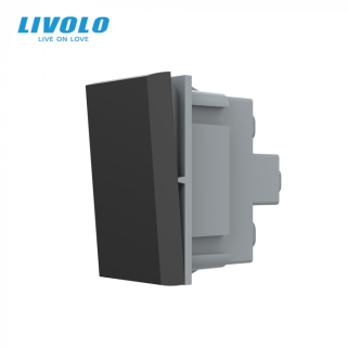 Polmodul mechanického vypínača č.6, čierny