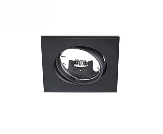 TRIO Jura zápustné svietidlo GU10 1x15W - štvorec, matná čierna