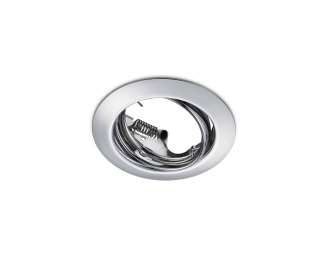TRIO Jura zápustné svietidlo GU10 1x15W - kruh, lesklý chróm