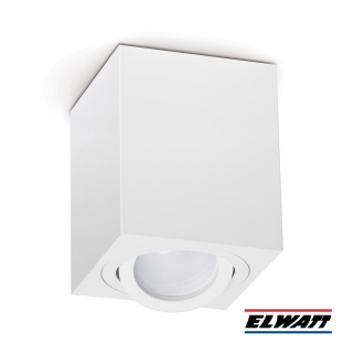 SML Square L biela prisadená bodovka 11,5cm