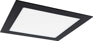 LED60 VEGA-S Black 12W NW 850/1400lm – Svietidlo LED vstavané typu downlight