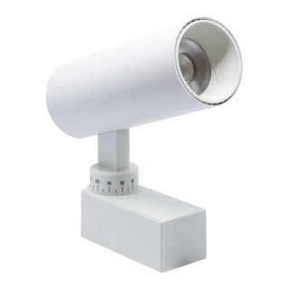 ixLine bodové svietidlo do koľajnice LED 20W (teplá biela) - biele