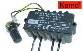 KEMO regulátor výkonu 110-240 V/AC