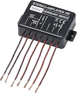 KEMO Stereofónny zosilňovač hotový modul 9 V/DC 3W