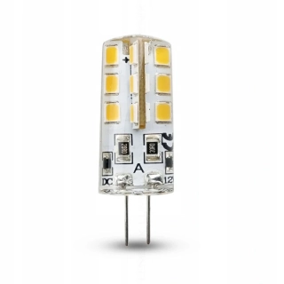 LED žiarovka 3,2W 6000K 12V DC SMD2835 G4